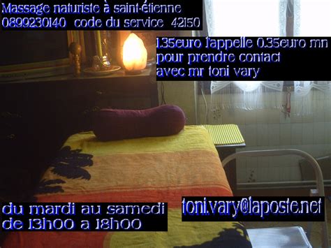 massage naturiste saint etienne|Réservation 